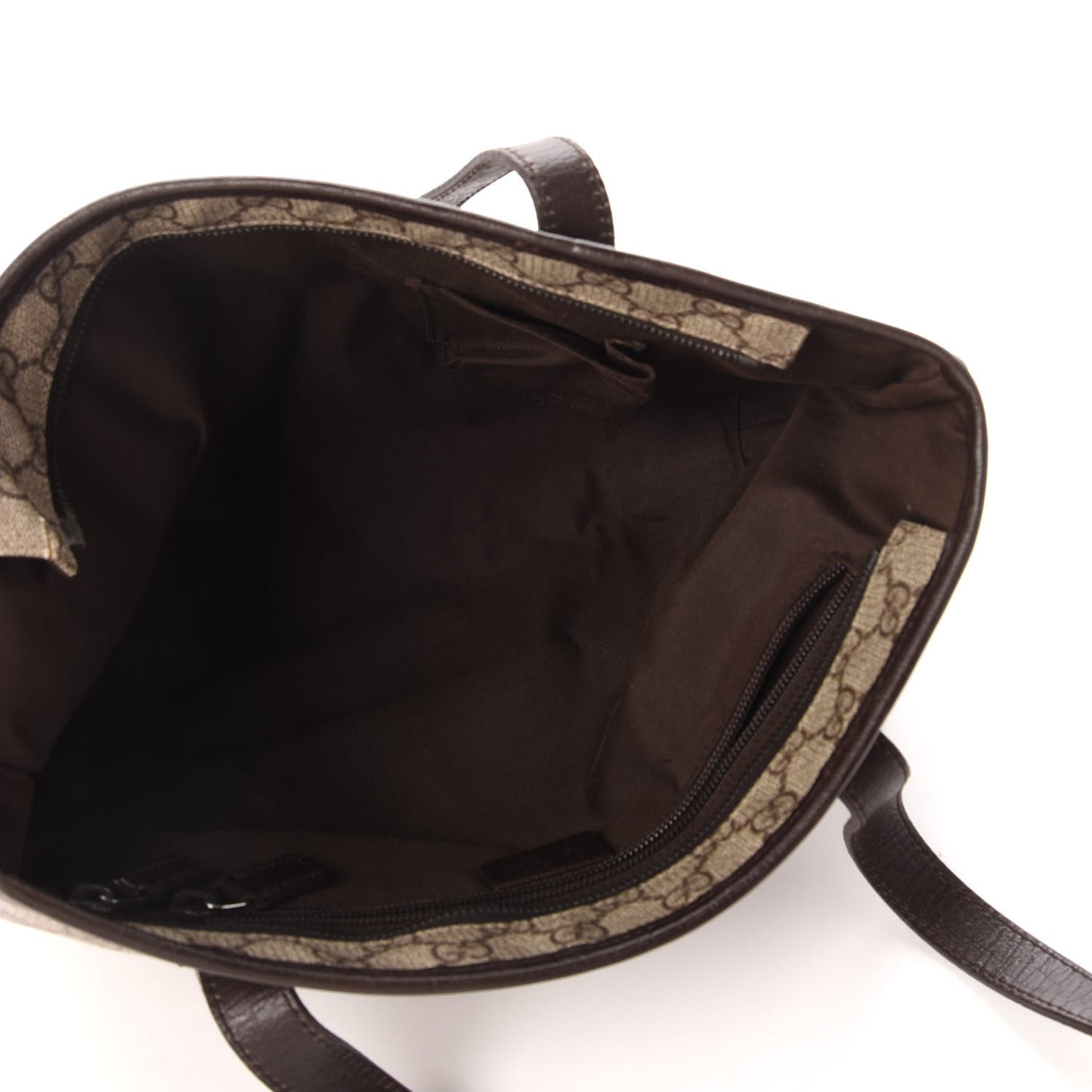 GG Plus Monogram Small Joy Tote Dark Brown