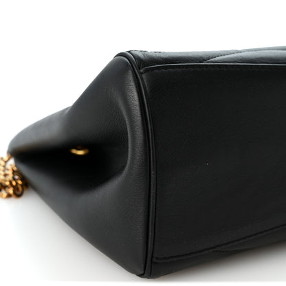 Louis Vuitton Calfskin New Wave Chain Tote Black 6 of 8