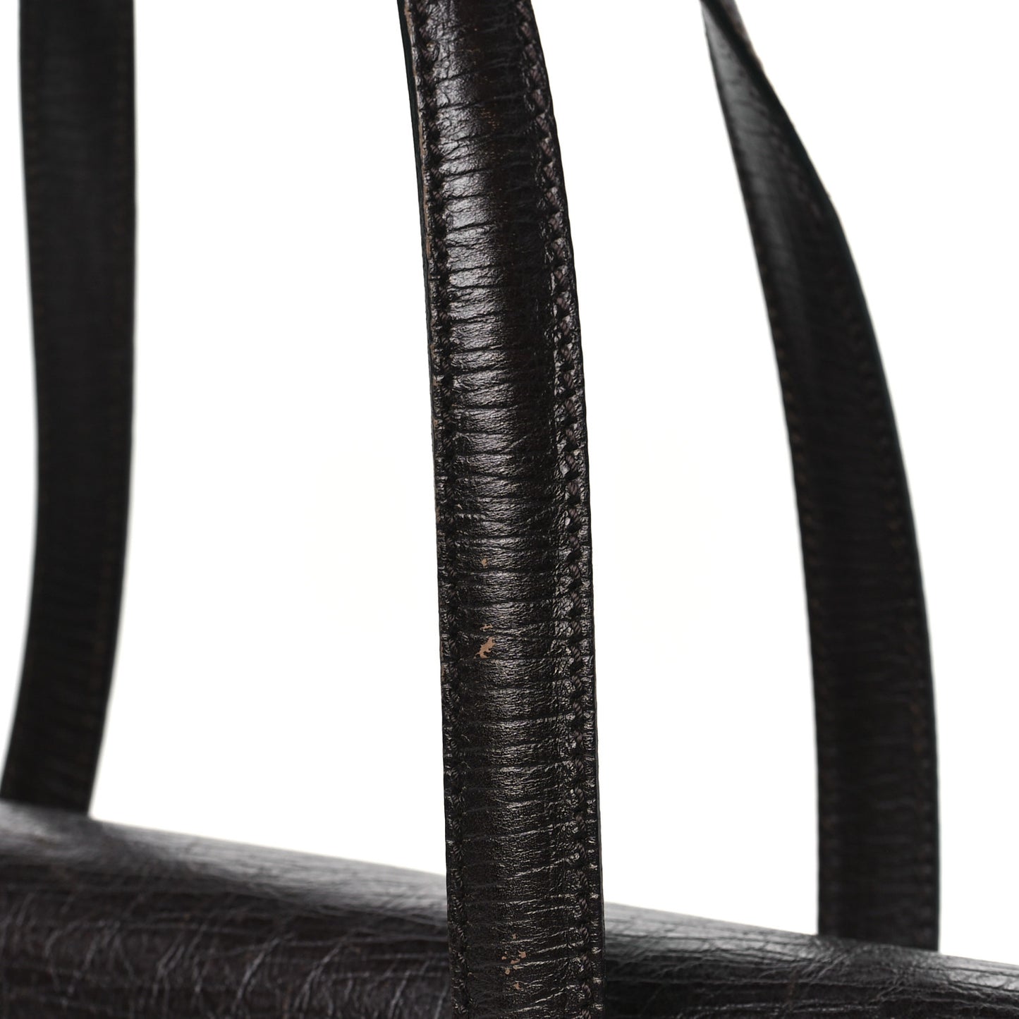 Monogram Bamboo Bullet Bag Dark Brown