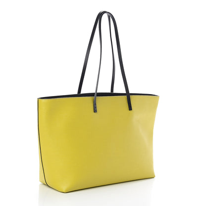 Fendi Vitello Elite Cuoio Monster Buggies Medium Roll Tote Cedro Black 2 of 7