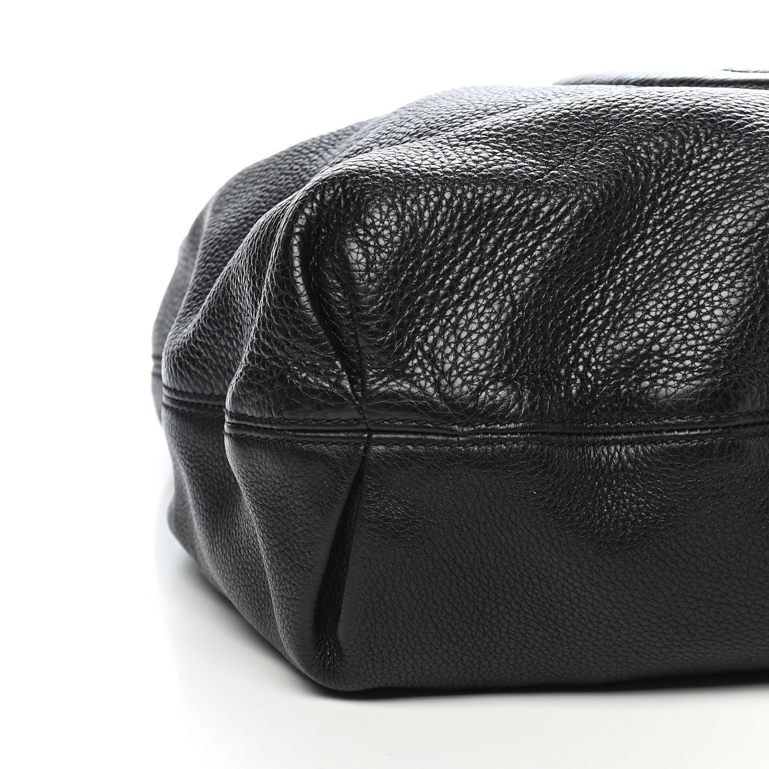 Gucci Pebbled Calfskin Soho Hobo Black 4 of 9