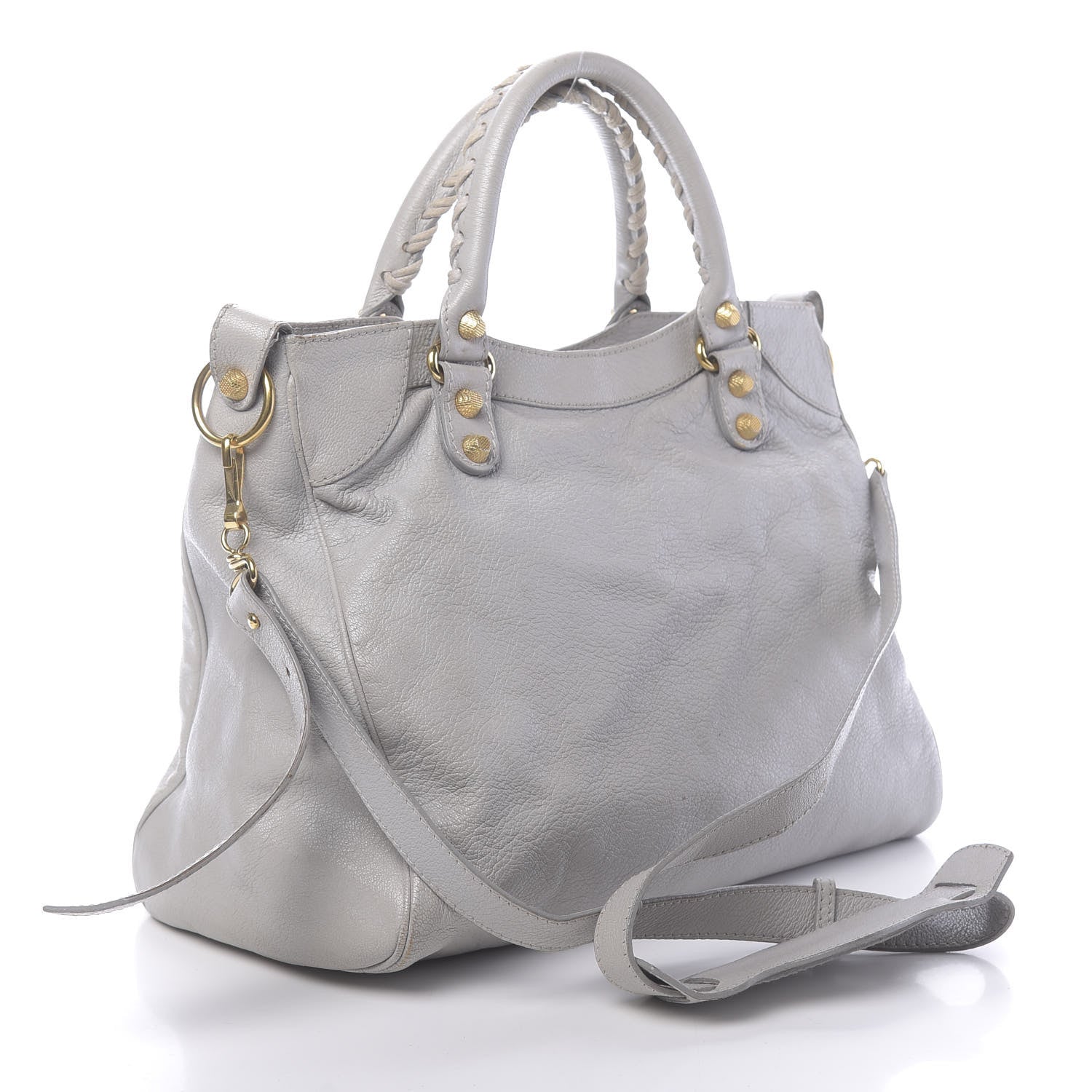 Balenciaga Chevre Giant 12 Gold Hardware Hamilton Velo Gris Ciment 3 of 33