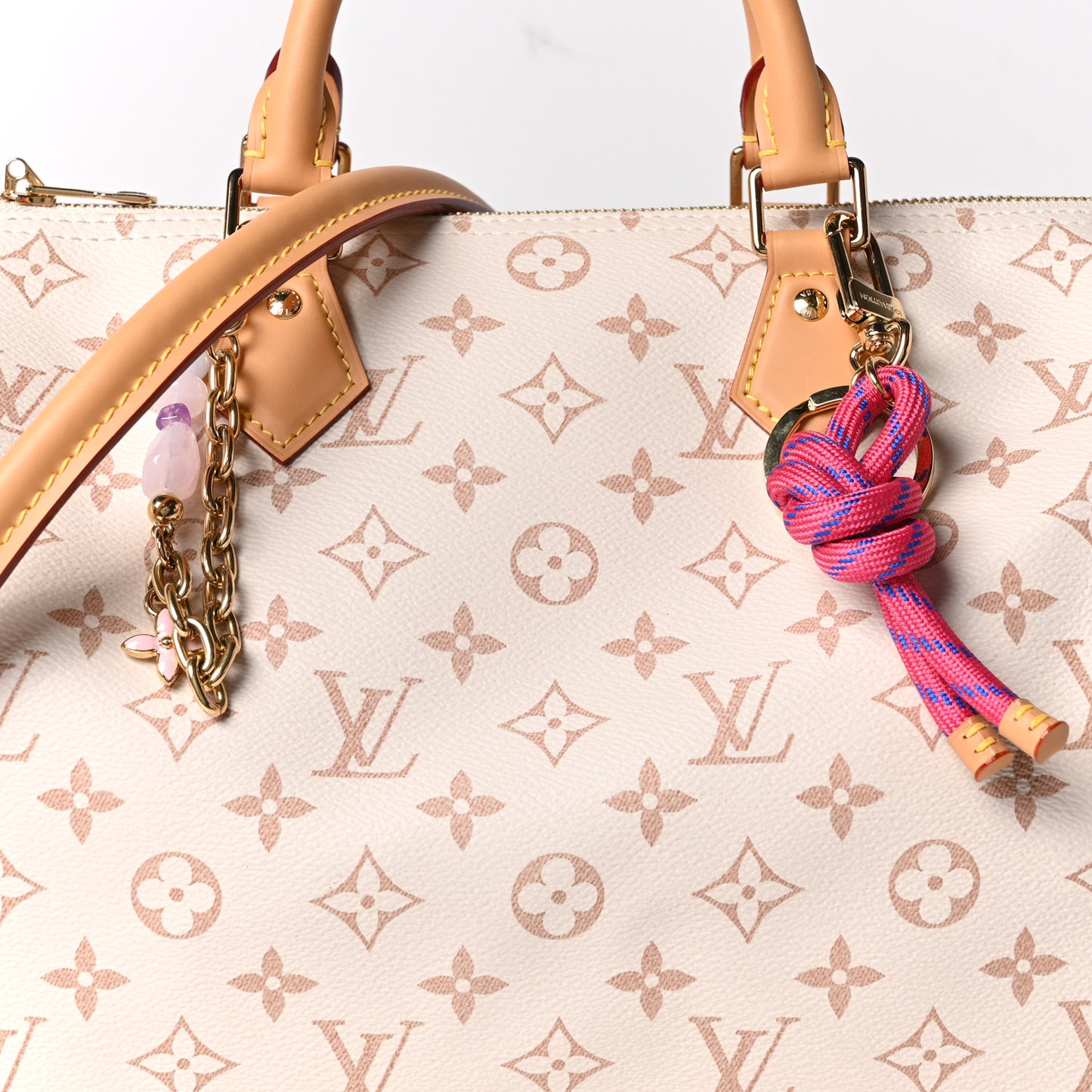 Monogram Dune Lucky Speedy Soft 30 Pink