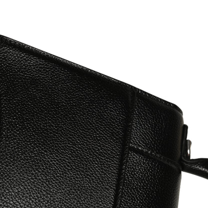 Balenciaga Grained Calfskin Small Hourglass Top Handle Bag Black 15 of 16