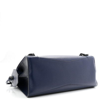 Balenciaga Grained Calfskin Neo Classic Black Hardware S City Navy 4 of 10
