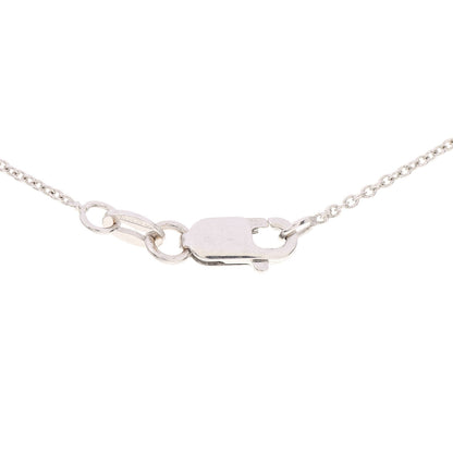 Roberto Coin 18K White Gold Diamond .10ct Diamonds by the Inch Pendant Necklace 6 of 6