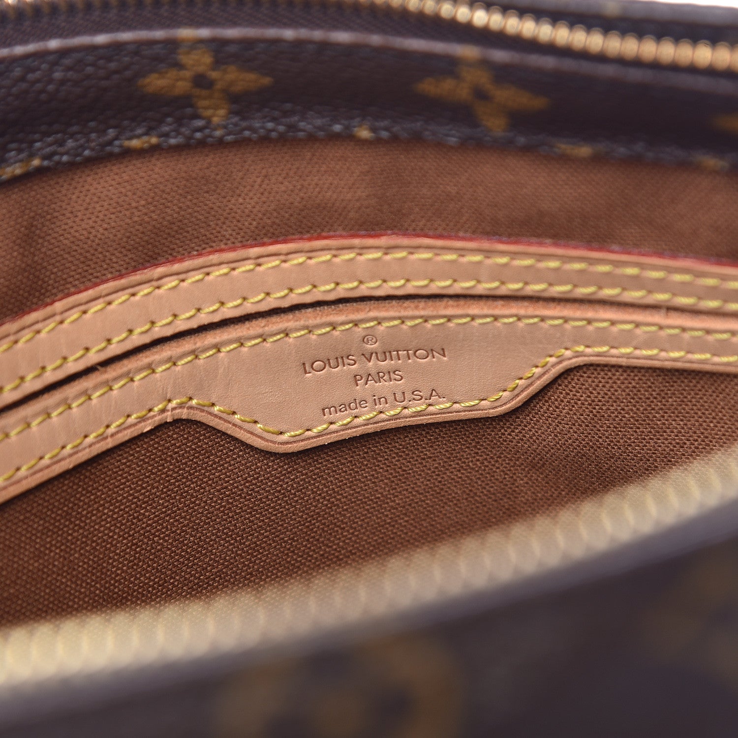 Louis Vuitton Monogram Cabas Piano 6 of 15