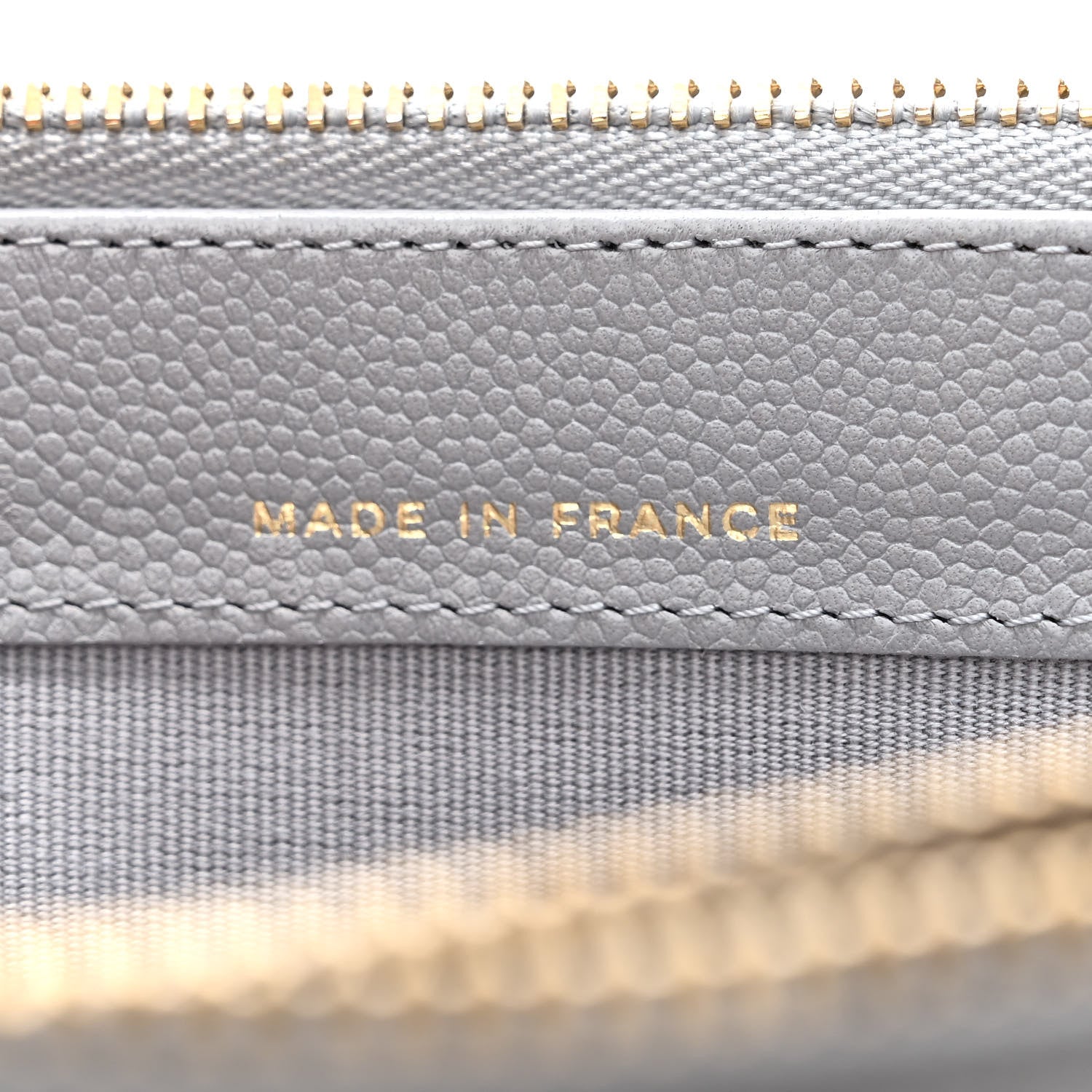 Chanel Caviar Quilted Phone Holder Grey 9 of 14