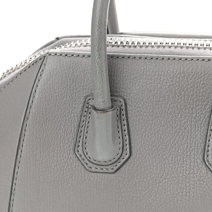 Givenchy Sugar Goatskin Mini Antigona Pearl Grey 11 of 12