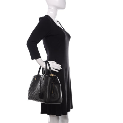 Louis Vuitton Empreinte Montaigne MM Black 3 of 13