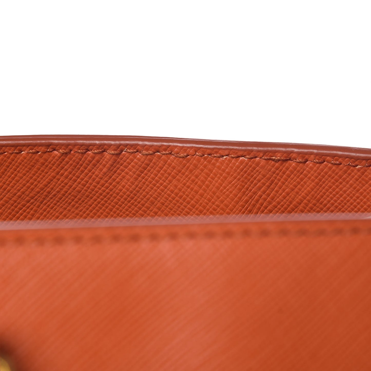 Saffiano Lux Large Tote Papaya