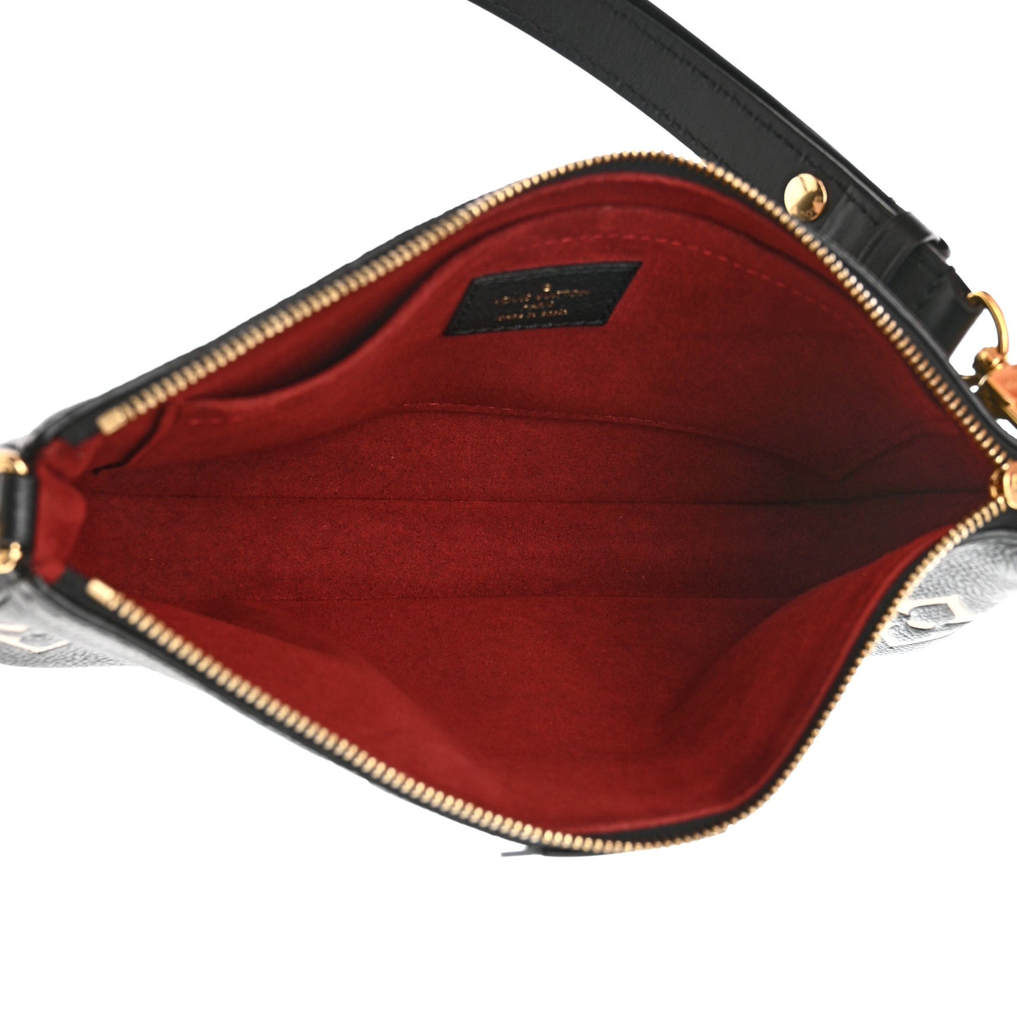 Empreinte Monogram Giant Multi Pochette Accessories Large Pochette Black Beige