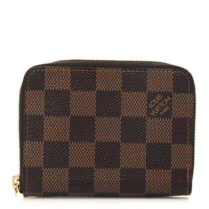 Louis Vuitton Damier Ebene Zippy Coin Purse 1 of 7