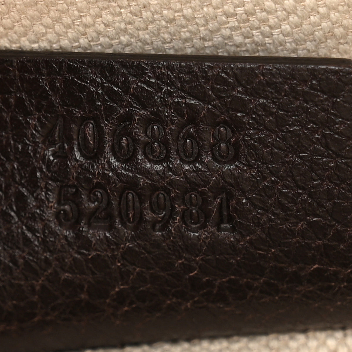 Gucci Monogram Vintage Web Medium Webby Bee Boston Dark Brown 7 of 14