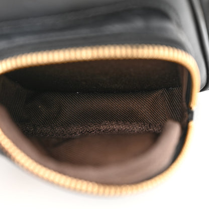 Louis Vuitton Calfskin Monogram Embossed Utility Crossbody Black 8 of 12