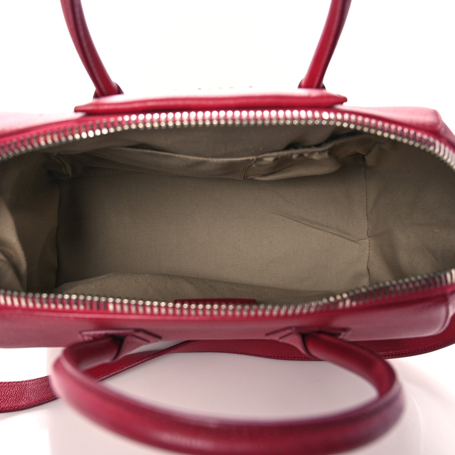 Givenchy Sugar Goatskin Medium Antigona Red 4 of 10