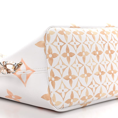 Louis Vuitton Monogram Giant By The Pool 2.0 Neverfull MM Beige 8 of 9