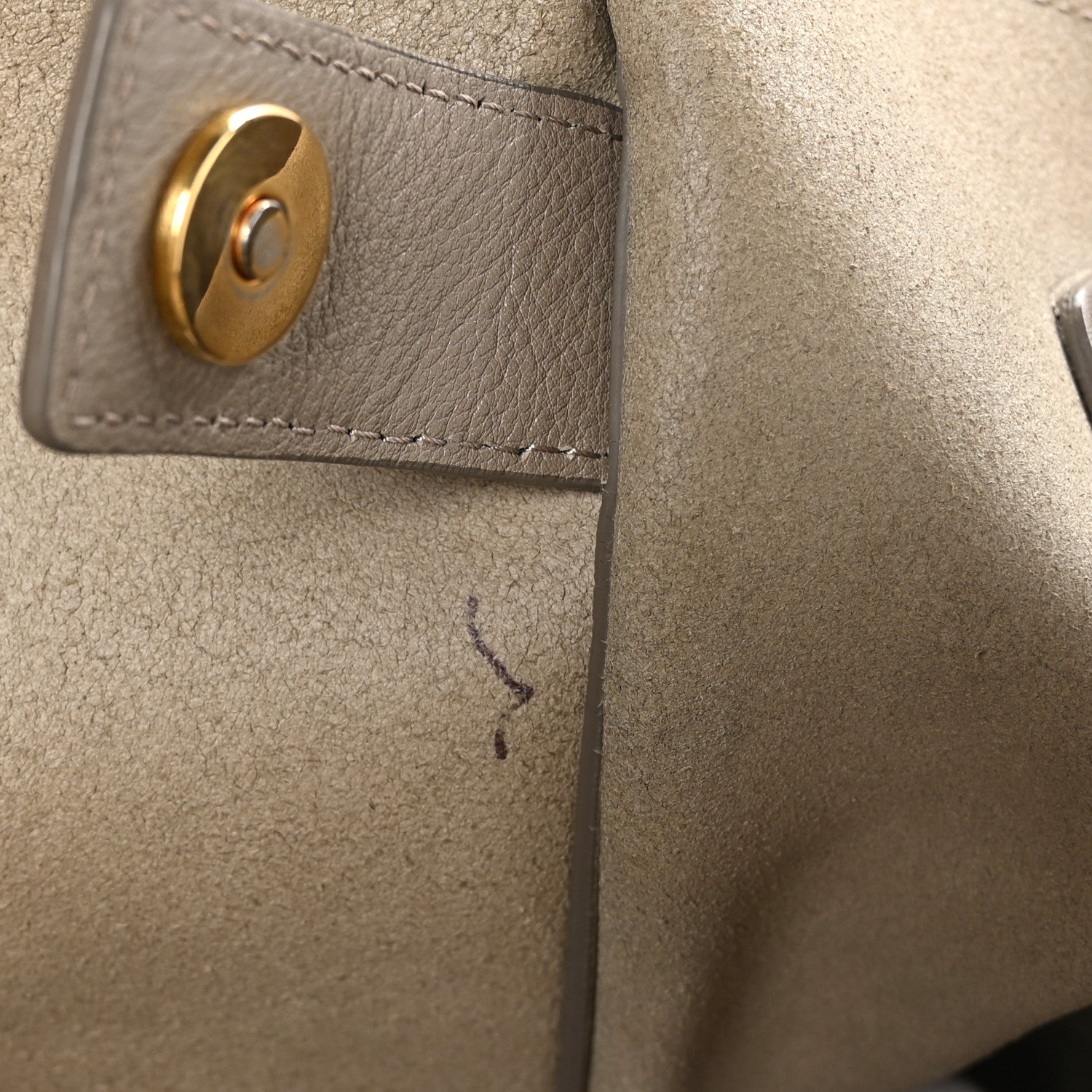 Chloe Smooth Calfskin Medium Vick Tote Motty Grey 13 of 14