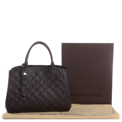 Louis Vuitton Empreinte Montaigne MM Terre 4 of 9