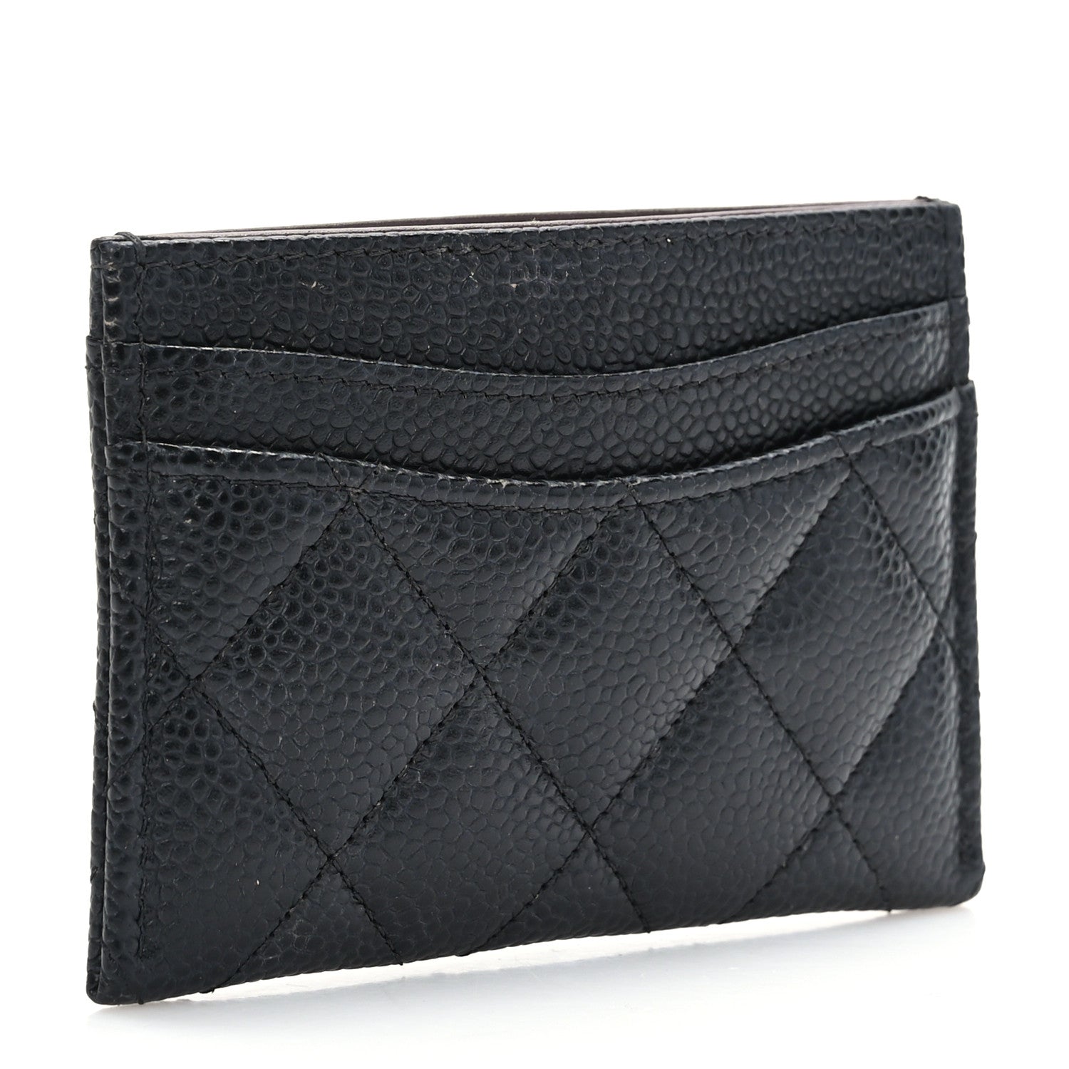 Chanel Caviar Quilted Card Holder Black 3 of 8