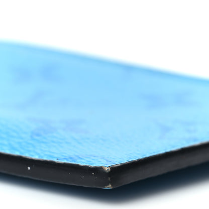 Louis Vuitton Taigarama Coin Card Holder Blue Lagoon 9 of 11