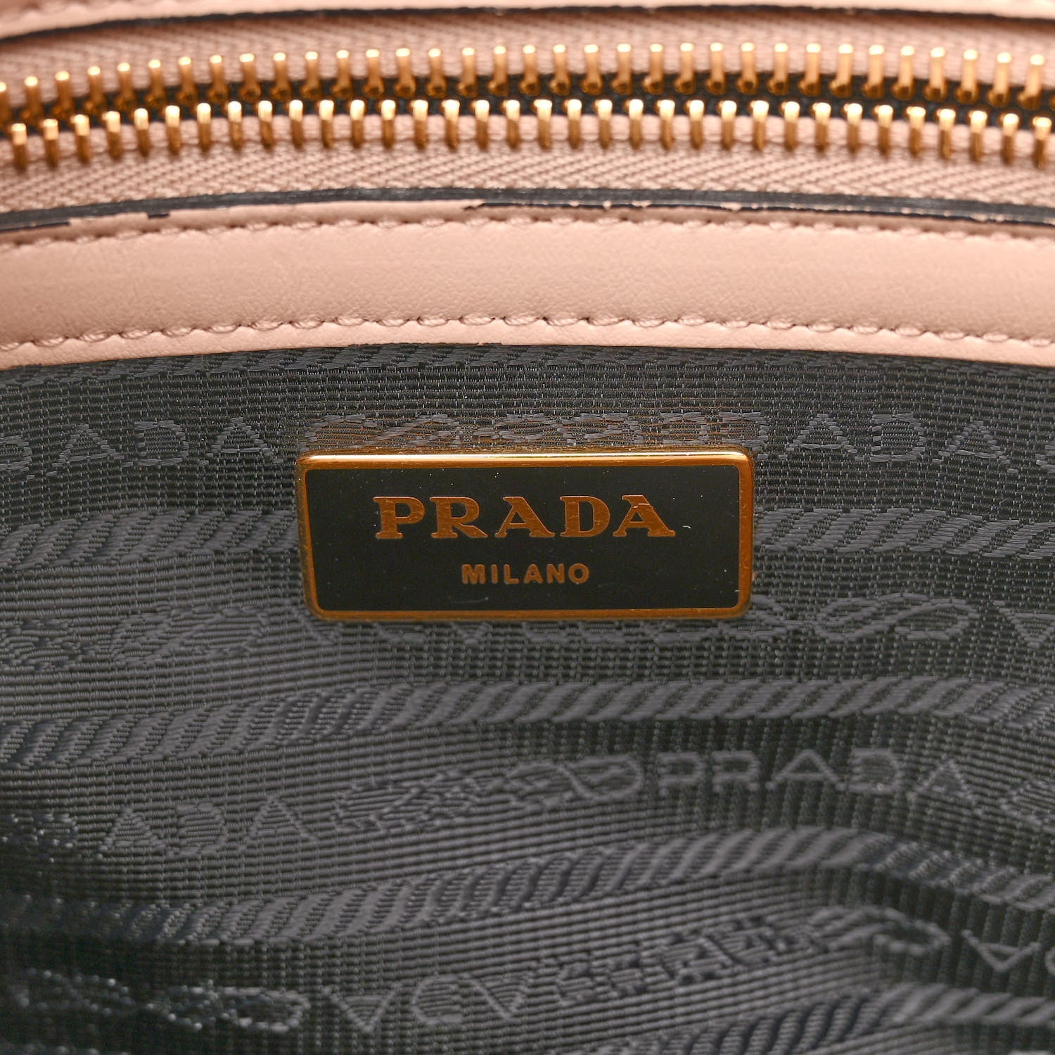Prada Saffiano Soft Calfskin Small Zippered Tote Cipria 6 of 15