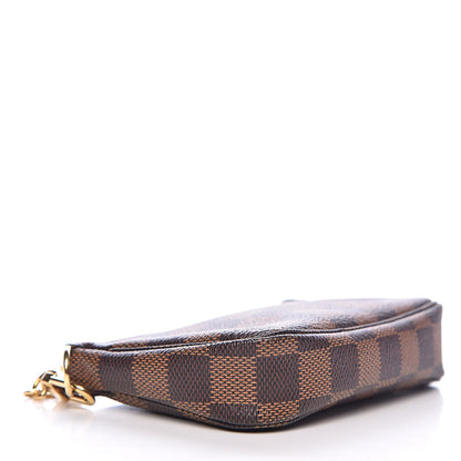 Louis Vuitton Damier Ebene Mini Pochette Accessories 4 of 9