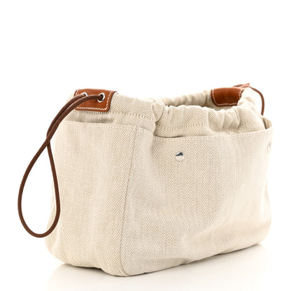 Hermes Canvas Barenia Fourbi 25 MM Pouch Naturel Fauve 3 of 11