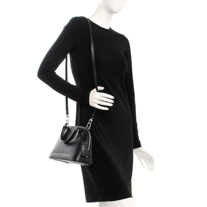 Louis Vuitton Epi Alma BB Black 2 of 8