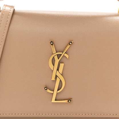 Saint Laurent Calfskin Monogram Sunset Chain Wallet Dark Toffee 8 of 11