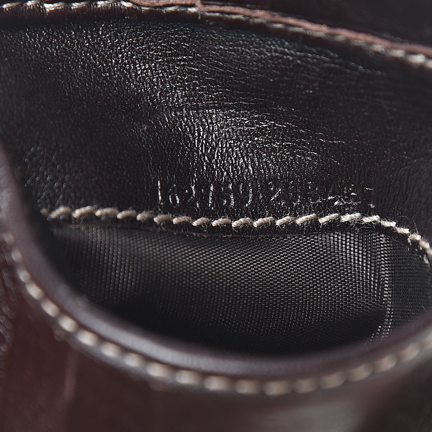 Gucci Calfskin Compact Britt Wallet Dark Brown 8 of 17