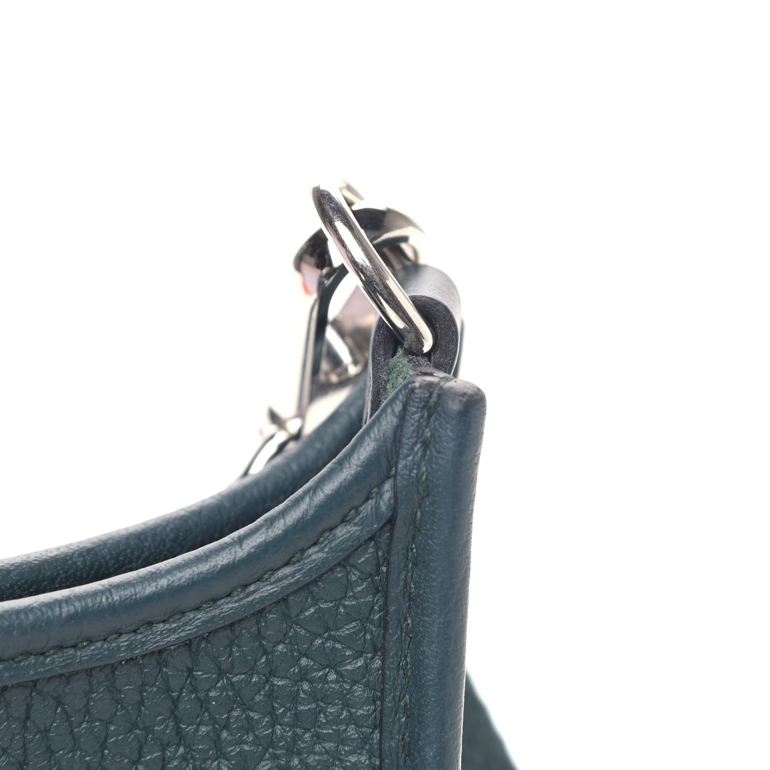 Hermes Taurillon Clemence Evelyne TPM Vert Cypress 8 of 8
