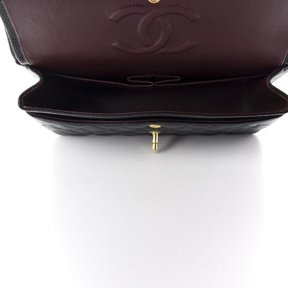 Chanel Caviar Quilted Medium Double Flap Black 5 of 11