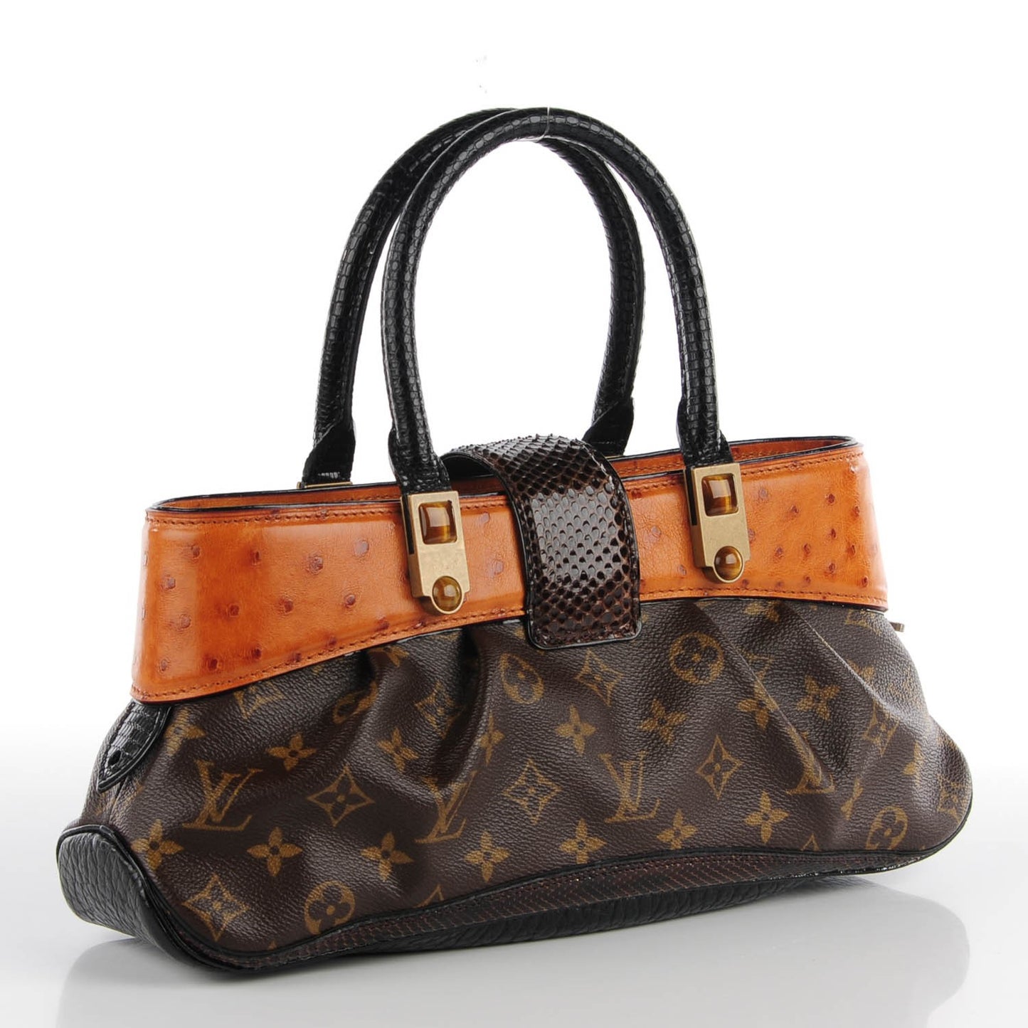Monogram Ostrich Macha Waltz