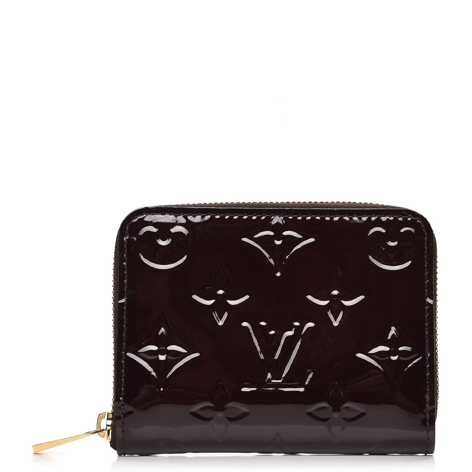 Louis Vuitton Vernis Zippy Coin Purse Wallet Amarante 1 of 7
