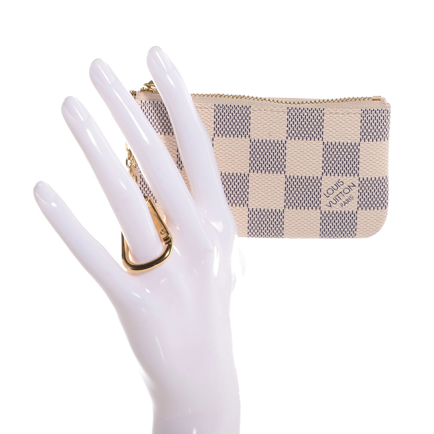 Damier Azur Key Pouch
