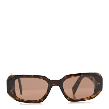 Prada Acetate Symbole Sunglasses SPR 17W Honey Tortoise 2 of 8