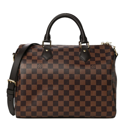 Louis Vuitton Damier Ebene Speedy Bandouliere 30 1 of 17