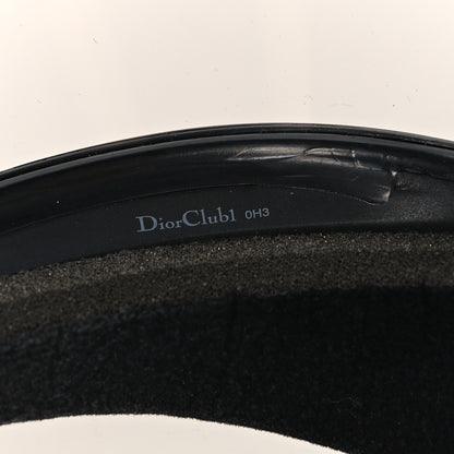 Christian Dior Mirrored DiorClubV1U Sun Visor Black 8 of 9