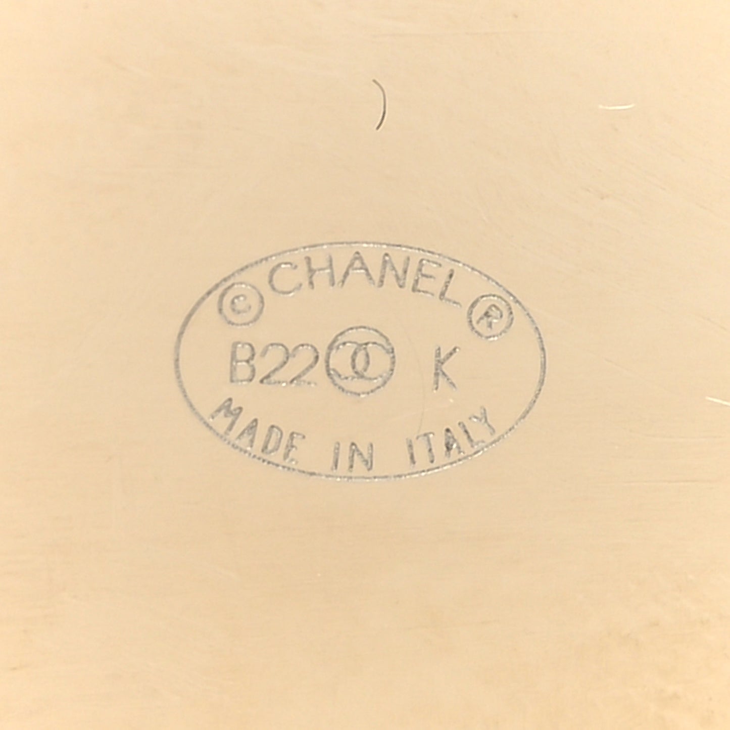 Tweed CC Heart Brooch Pink Black Gold