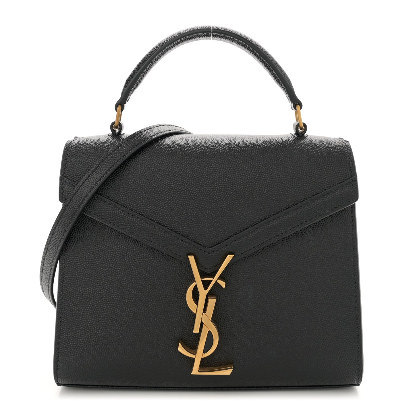 Grain de Poudre Mini Classic Monogram Cassandra Top Handle Black