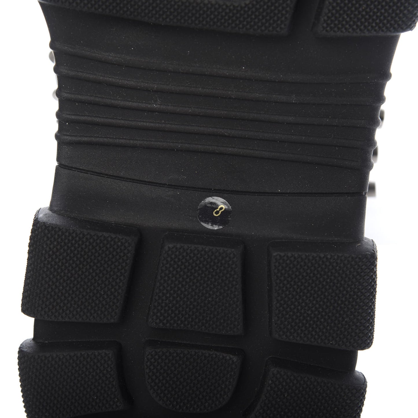 Technical Canvas Calfskin Reflective Studded Mens Aguru Sandals 8 Silver Black