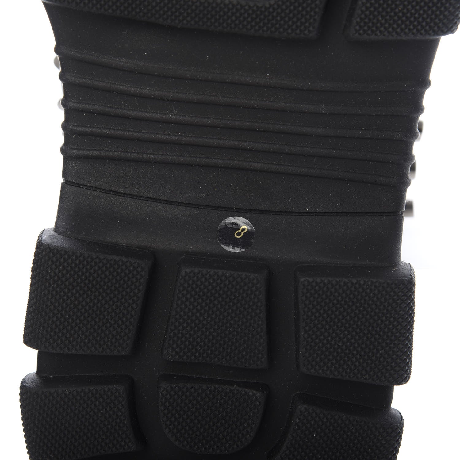 Gucci Technical Canvas Calfskin Reflective Studded Mens Aguru Sandals 8 Silver Black 7 of 8