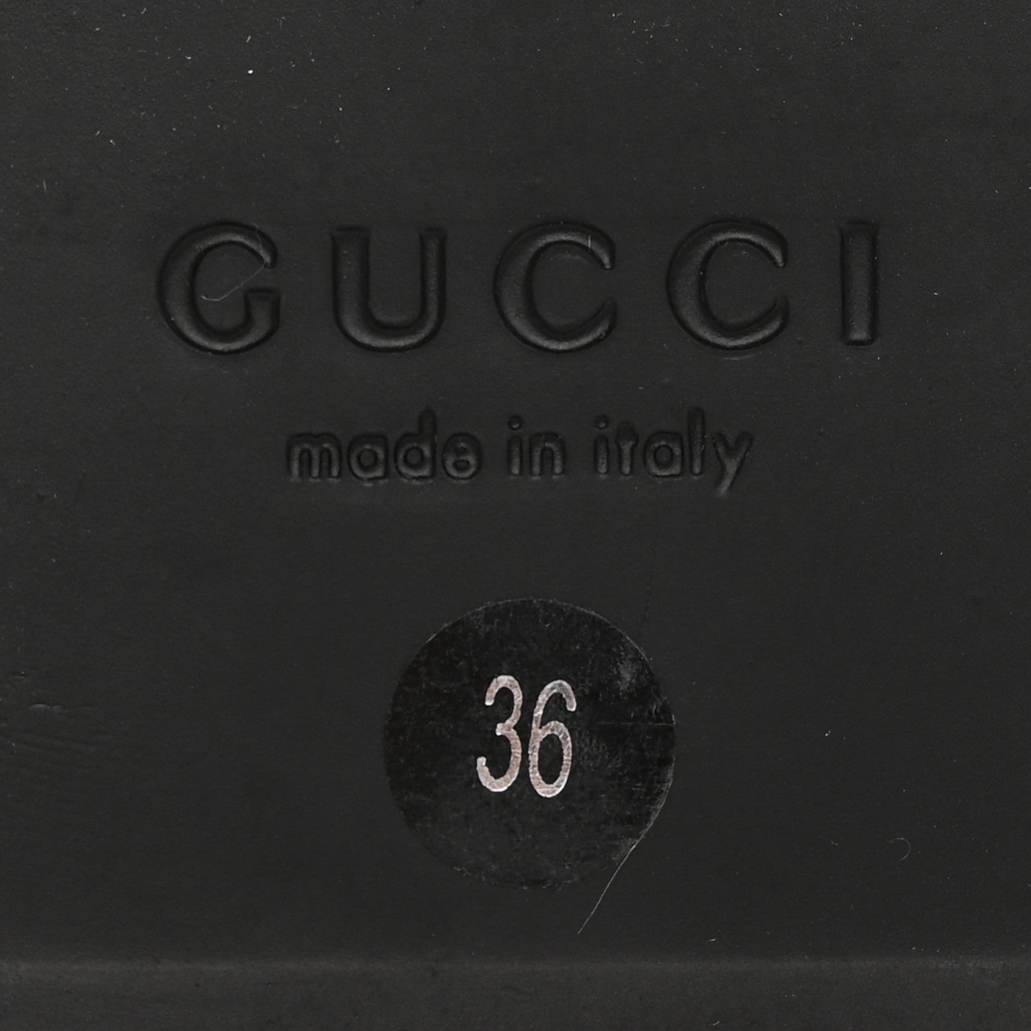 Gucci Jakarta Calfskin Womens Horsebit Slippers 36 Black 6 of 10