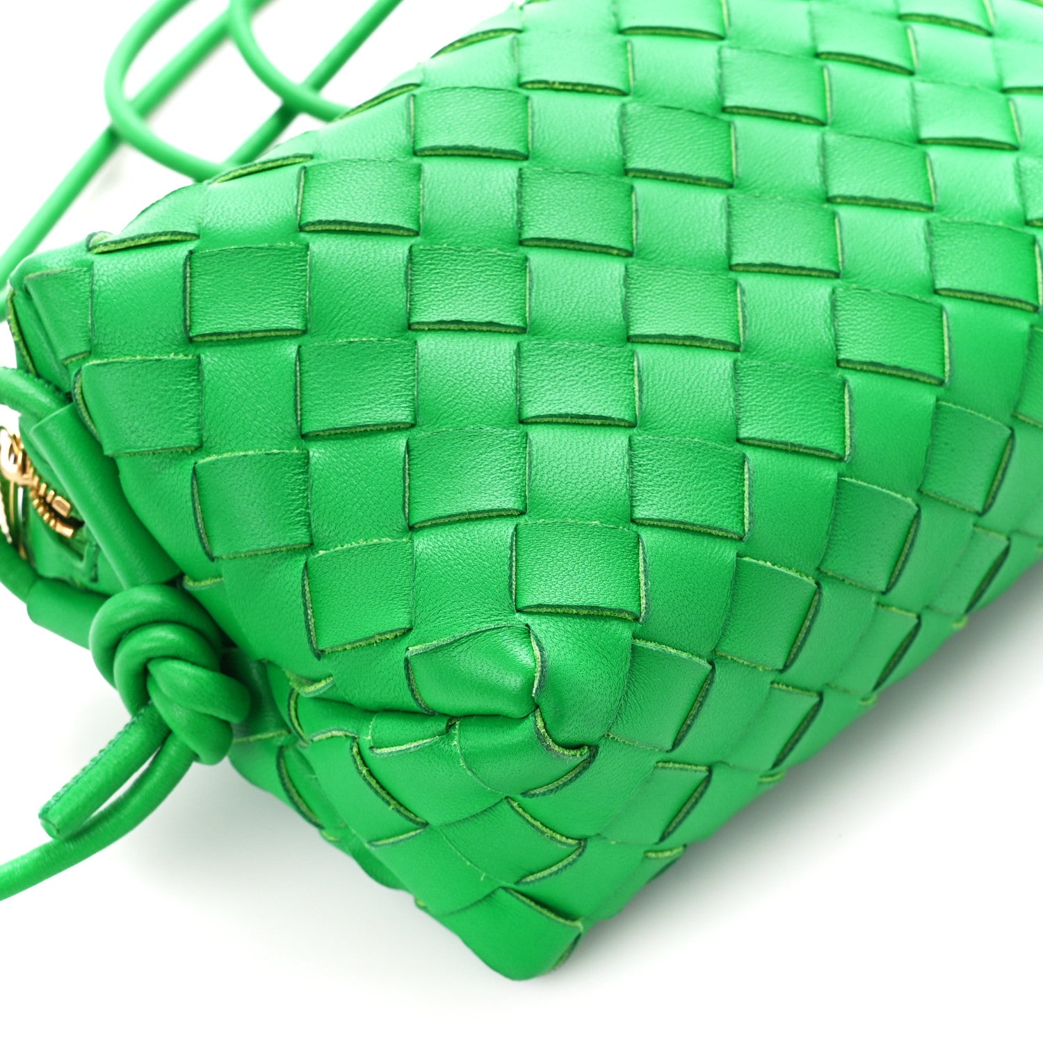Bottega Veneta Nappa Intrecciato Mini Loop Camera Bag Parakeet 8 of 9