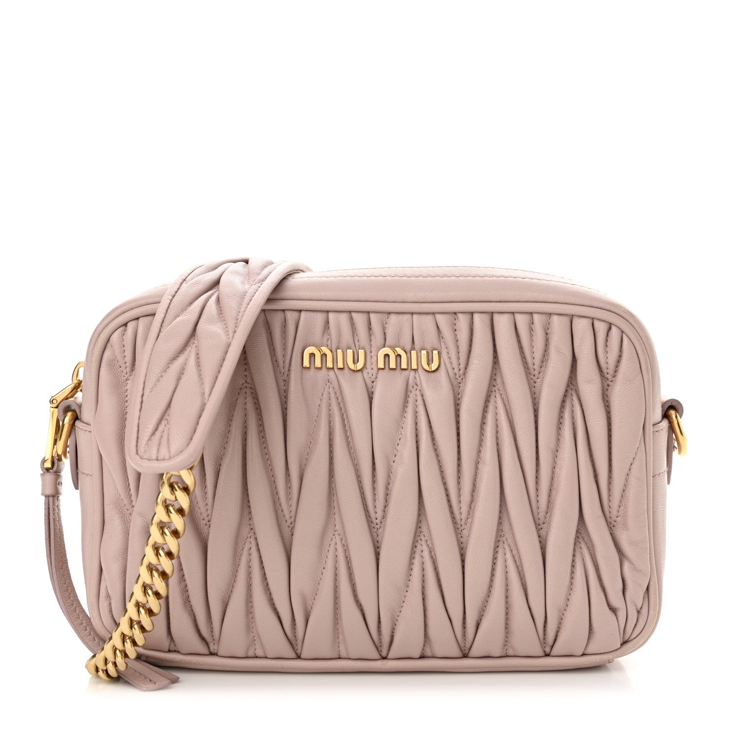 Miu Miu Nappa Matelasse Camera Bag Cammeo 1 of 12
