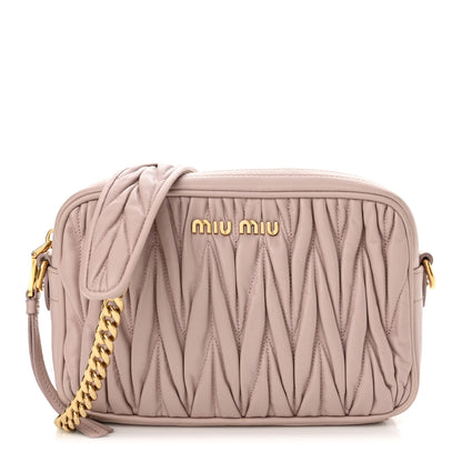 Miu Miu Nappa Matelasse Camera Bag Cammeo 1 of 12