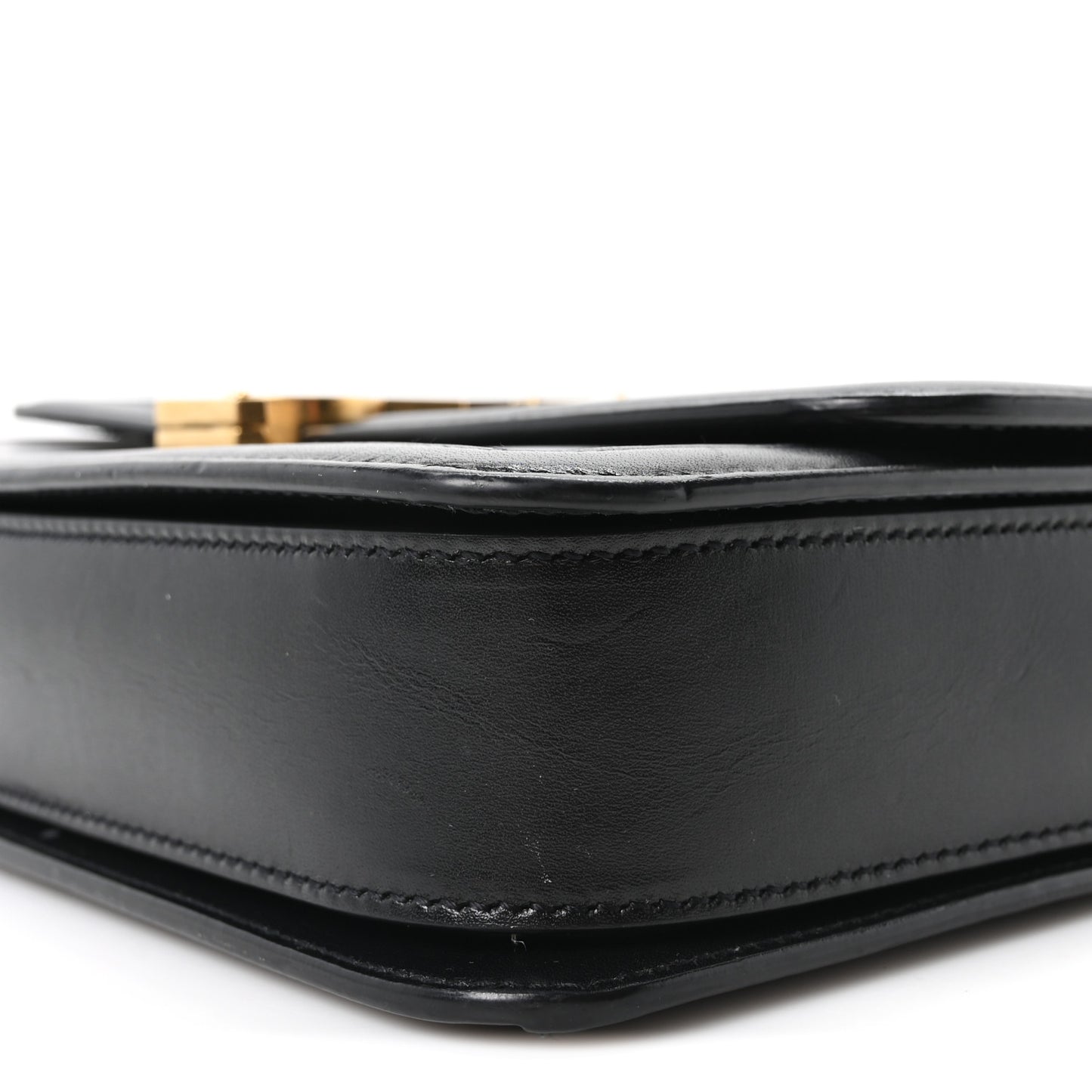 Box Calfskin Monogram Medium Solferino Satchel Black