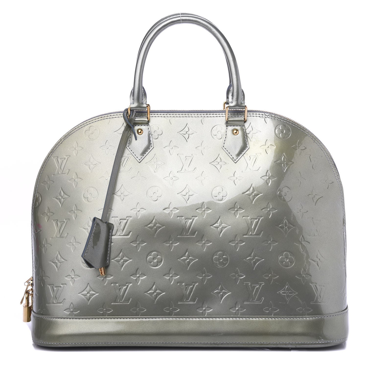 Louis Vuitton Vernis Alma GM Givre 1 of 11