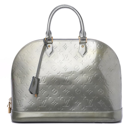 Louis Vuitton Vernis Alma GM Givre 1 of 11